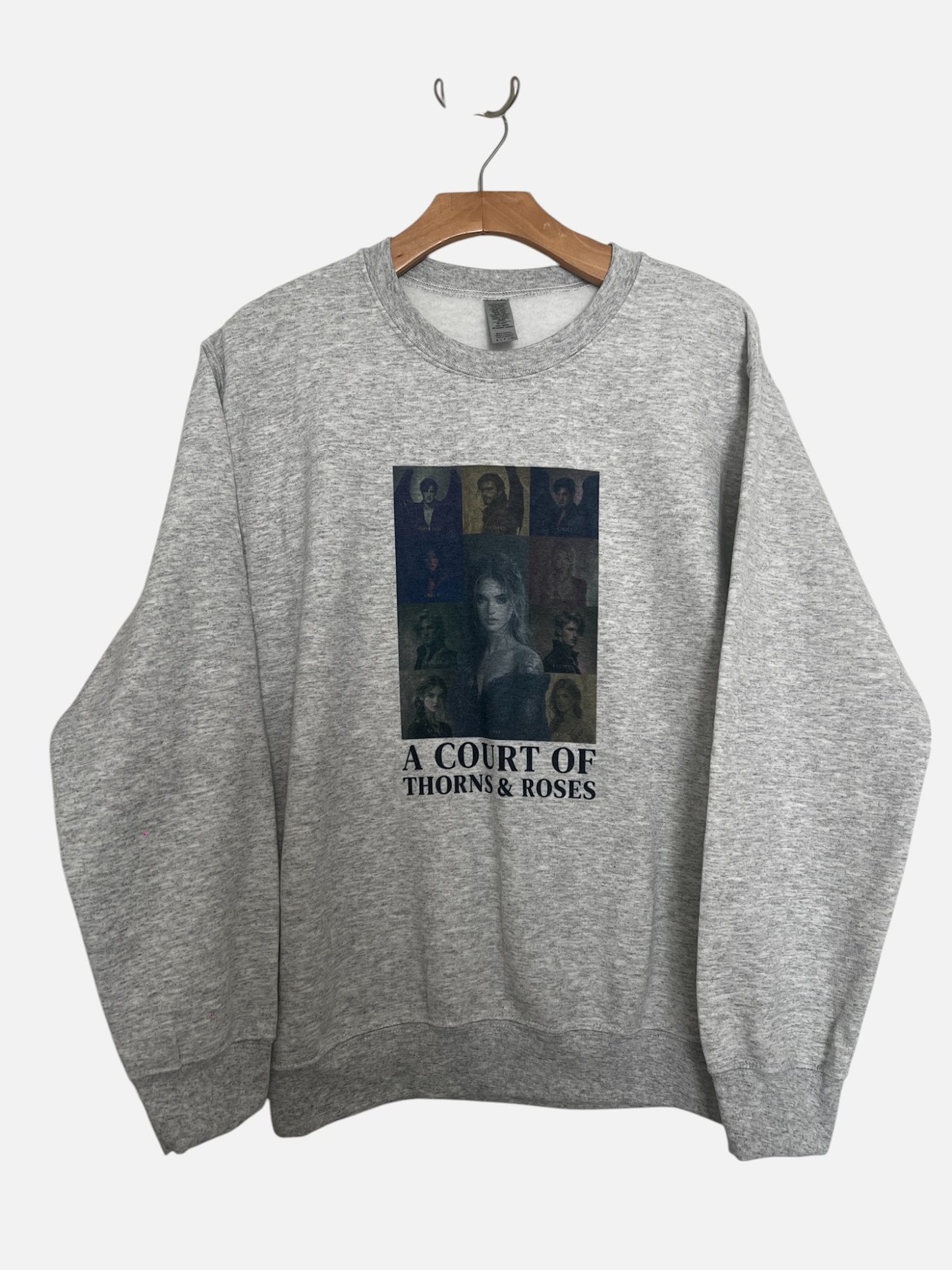 ACOTAR Taylor Swift Crewneck Grey