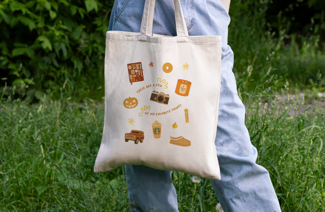 Fall Favorites Cozy Tote Bag