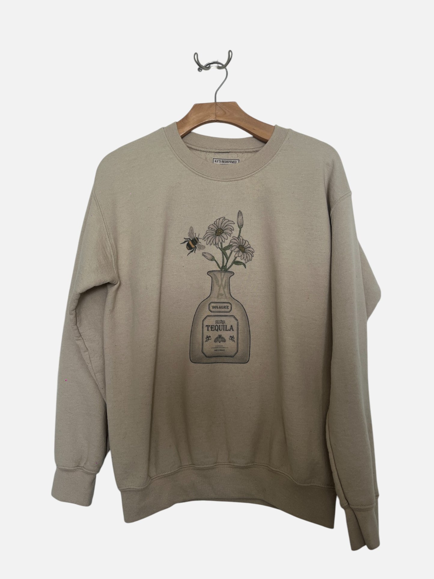 Patron Tequila Flowers Crewneck (USED)