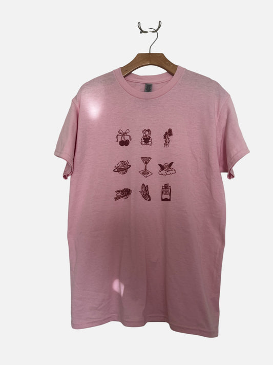 Aesthetic Icon Pink Tee