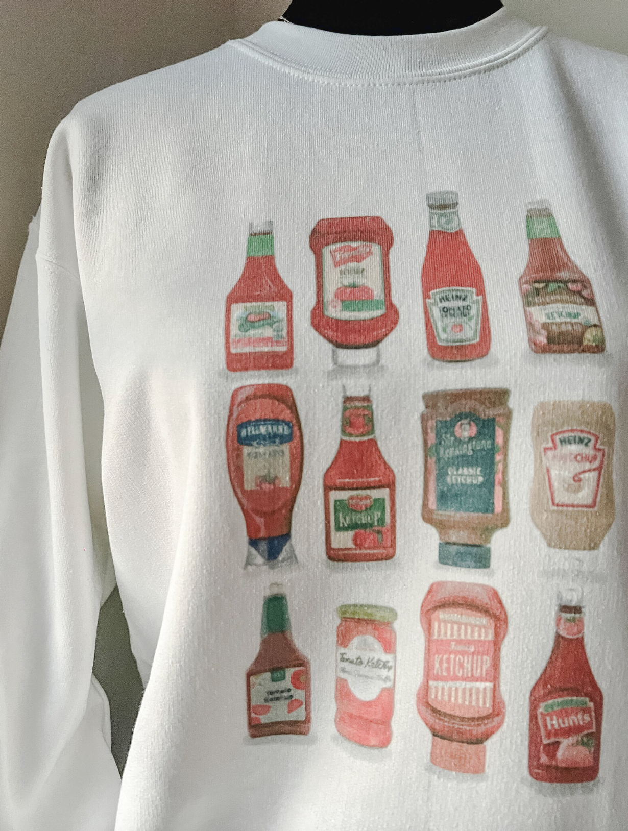 Ketchup Lover's Sweatshirt Foodie Unisex Novelty Gift Ketchup Hoodie