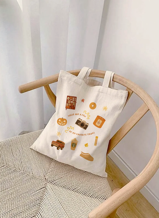 Fall Favorites Cozy Tote Bag