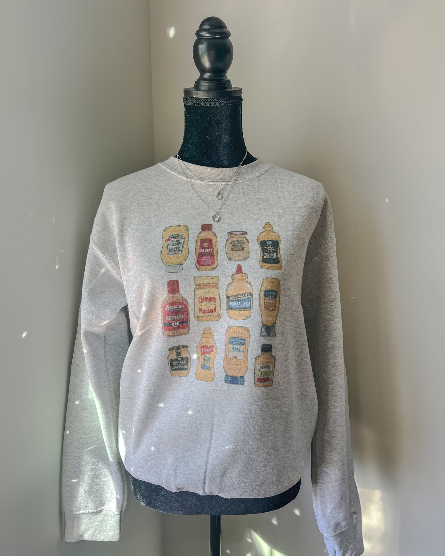 Mustard Lover's Sweatshirt Foodie Unisex Novelty Gift Hoodie