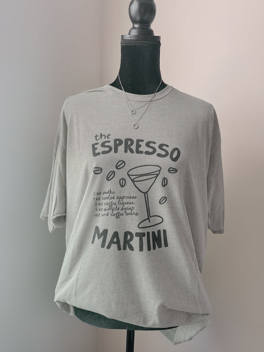 Espresso Martini Shirt Artsy Retro Aesthetic Tee Sweater Sweatshirt