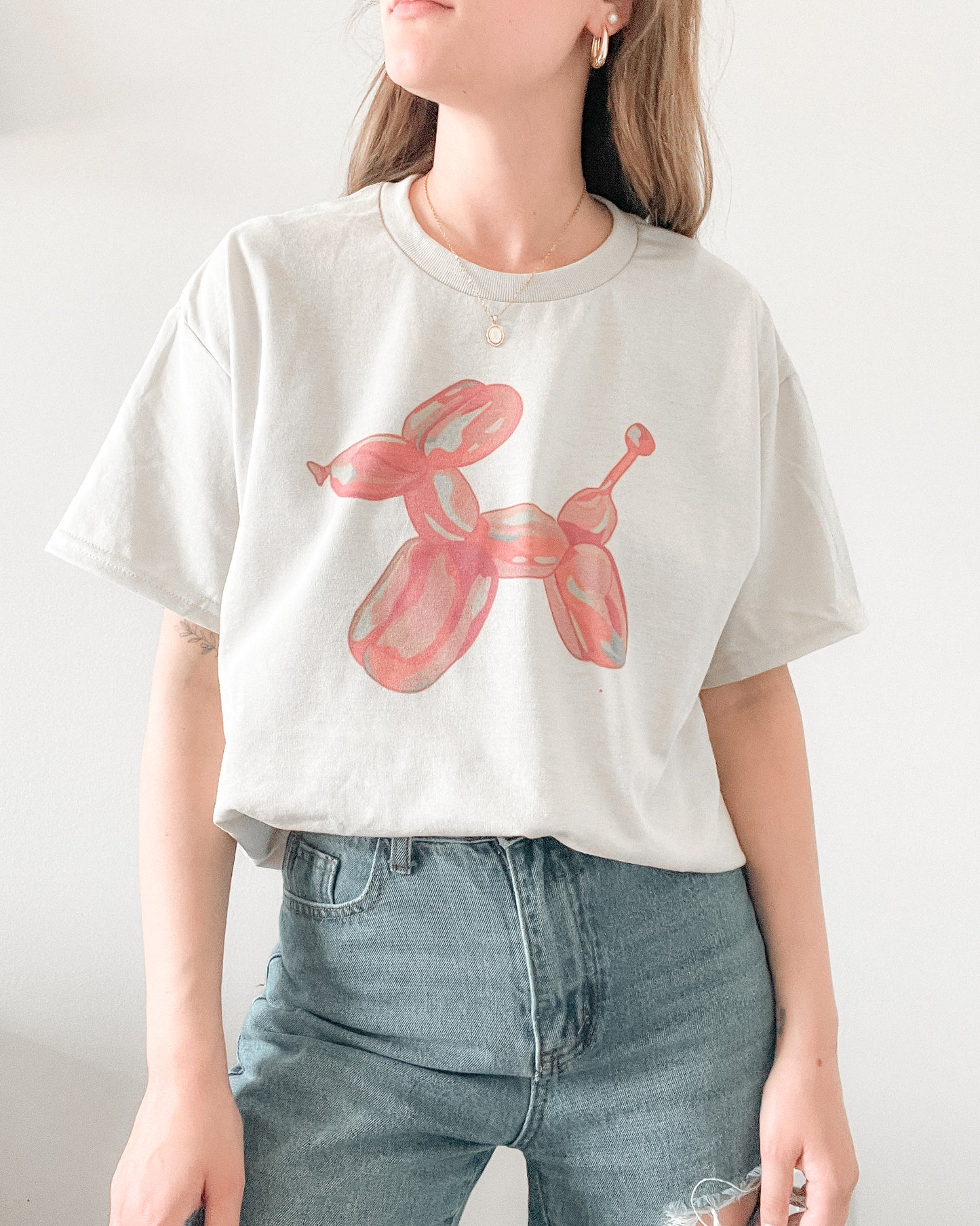 Balloon Dog Tee Shirt Sweater Sweatshirt