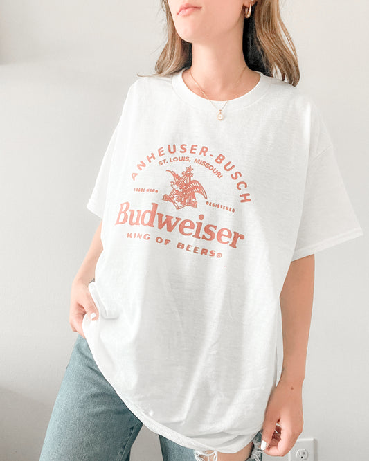 Bud Red Retro Beer Shirt Sweater Sweatshirt