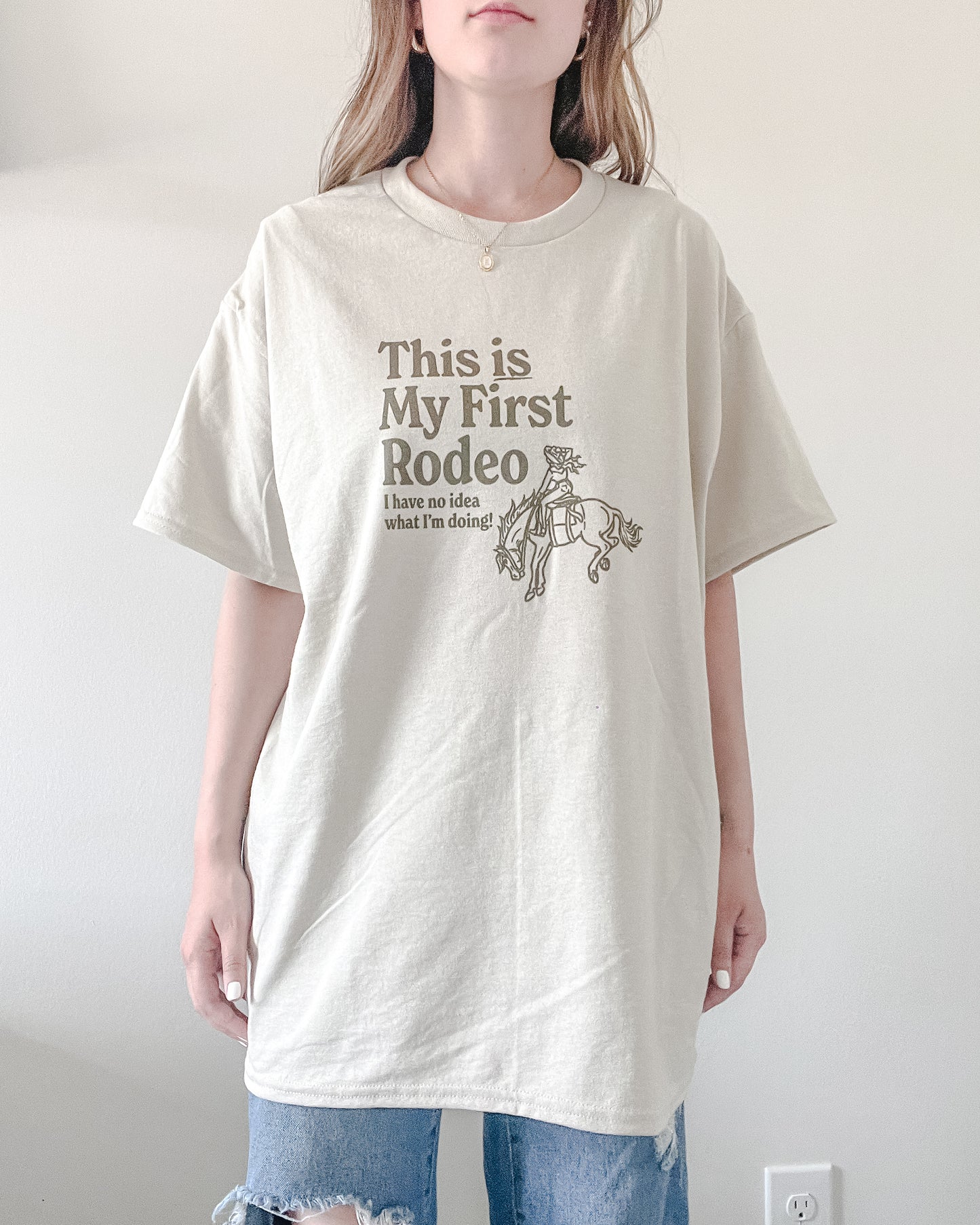 This is My First Rodeo Tee Shirt Sweater Sweatshirt